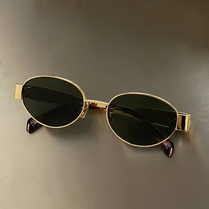 Retro Oval Fashion Sunglasses