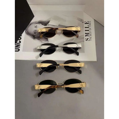 Retro Oval Fashion Sunglasses
