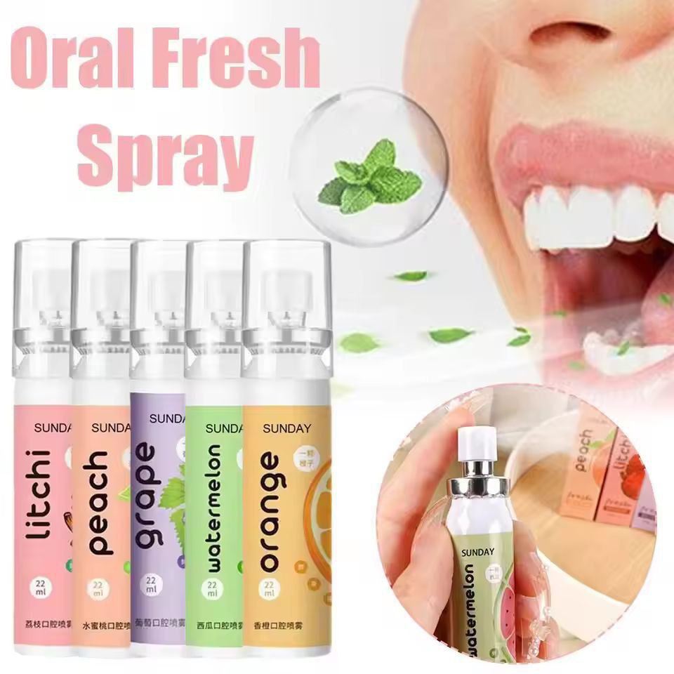 Mouth spray perfume