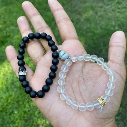 Magnetic Couple Bracelet – Love That Glows Together