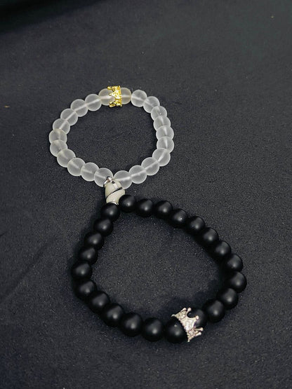 Magnetic Couple Bracelet – Love That Glows Together