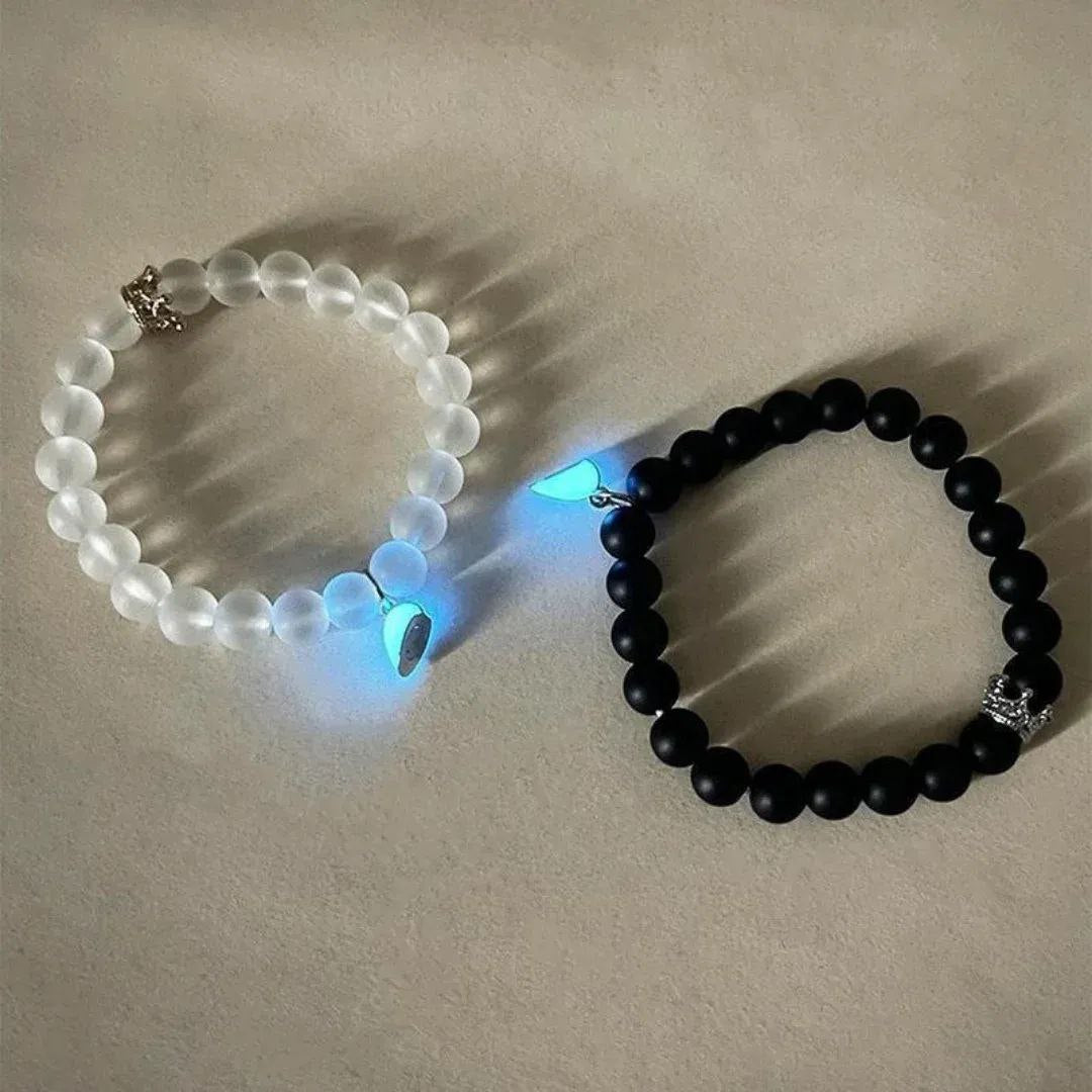Magnetic Couple Bracelet – Love That Glows Together