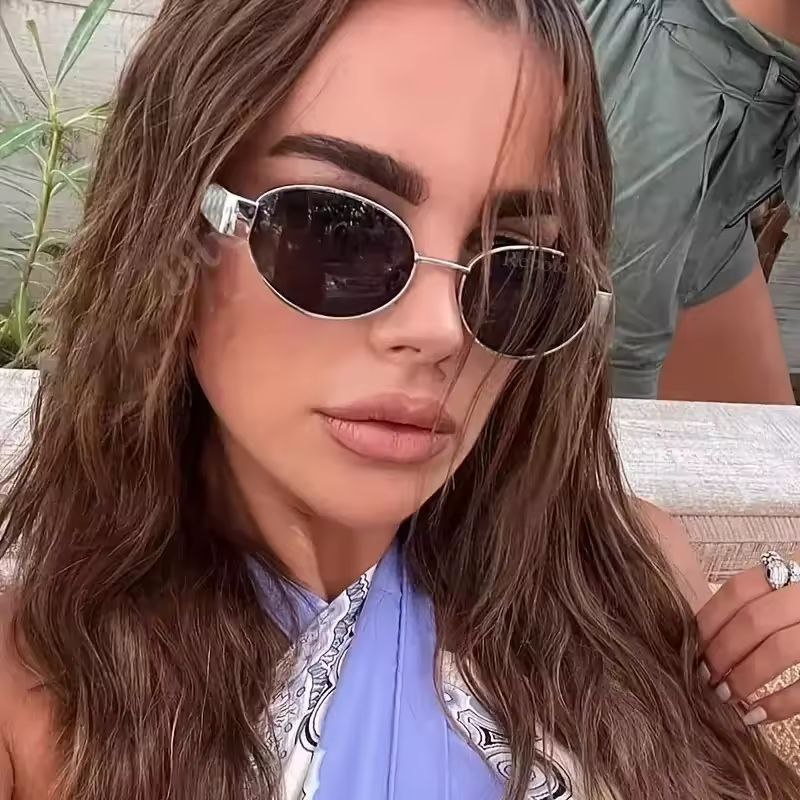 Retro Oval Fashion Sunglasses