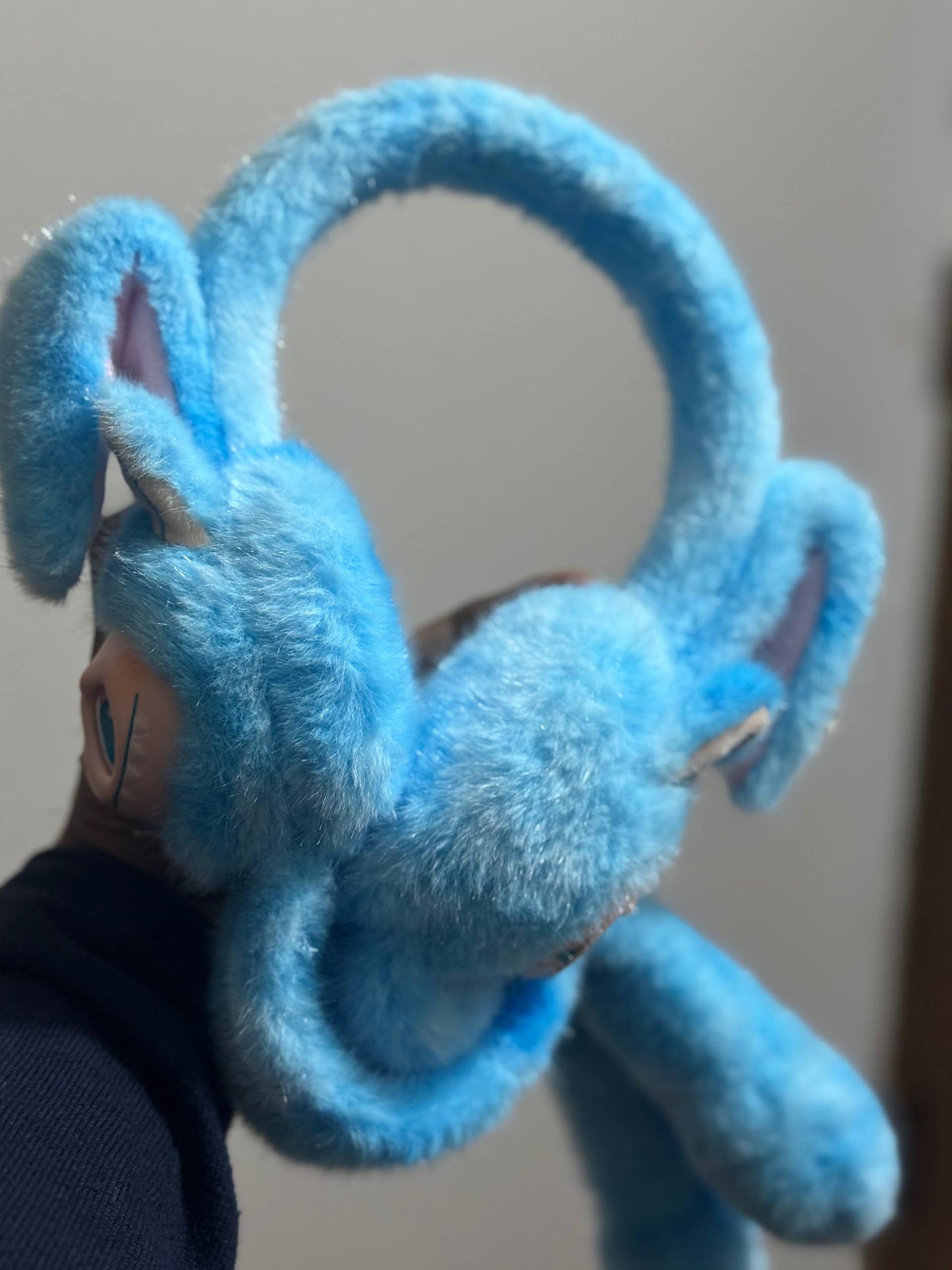 Premium Labubu Style Moving Rabbit Ears Earmuffs – Viral Winter Warmer