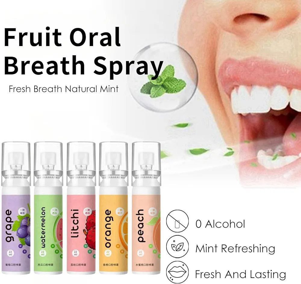 Mouth spray perfume
