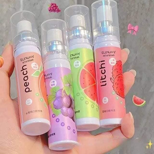 Mouth spray perfume